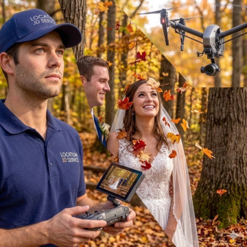 Forfait Drone Mariage - Journée Complète ( 8 heures ) 