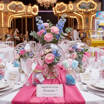 Locations Tables de réception 