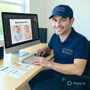 Création de Faire-part de Naissance Personnalisé 