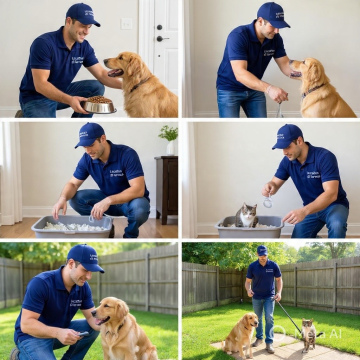 Gardiennage d'animaux à domicile visite longue